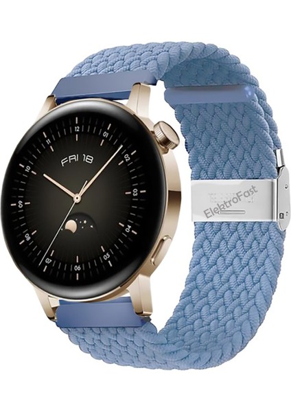 Huawei Watch Gt3 Modeline Uyumlu Elegant Likralı Kumaş Kordon