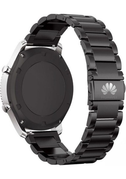 Huawei Watch Gt2 Pro 46 mm Modeline Uyumlu Paslanmaz Çelik Kordon 22 mm