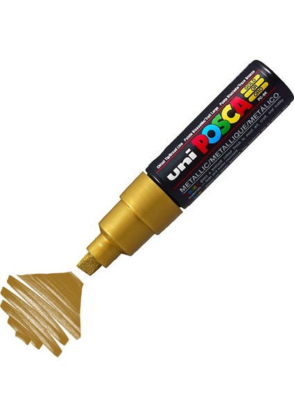 Posca Marker Pc-8k Bold 8.0 mm Gold