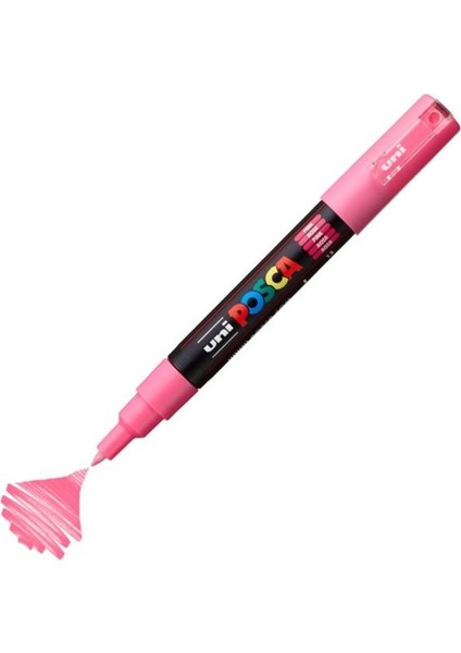 Posca Marker Pc-1m Extra Fine 0.7mm Pink