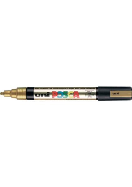 Posca Marker Pc-5m Medium 1.8-2.5 mm Gold