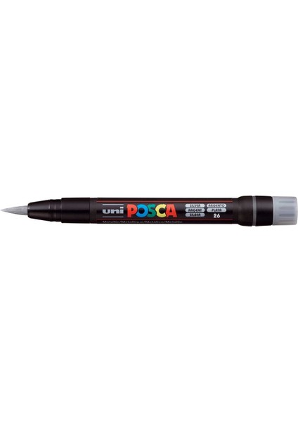 Posca Marker PCF-350 Brush 0.1-10 mm Silver