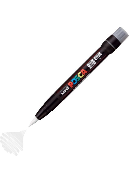 Posca Marker PCF-350 Brush 0.1-10 mm White