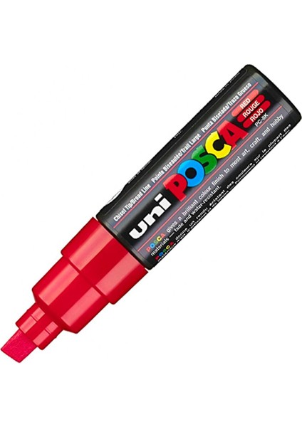Posca Marker Pc-8k Bold 8.0 mm Red