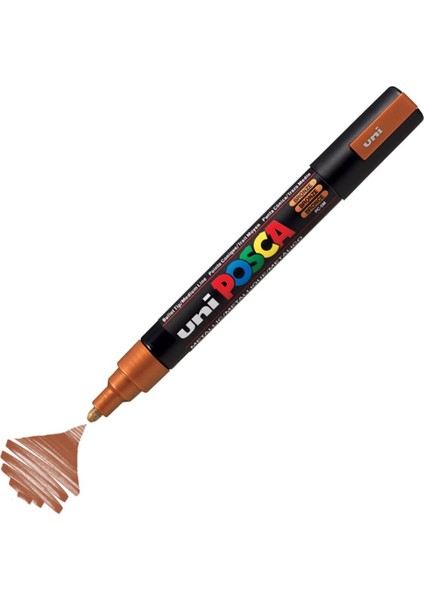 Posca Marker Pc-5m Medium 1.8-2.5 mm Bronze