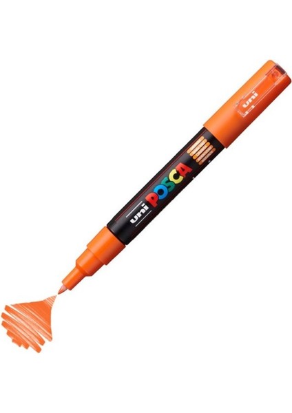 Posca Marker Pc-1m Extra Fine 0.7mm Orange