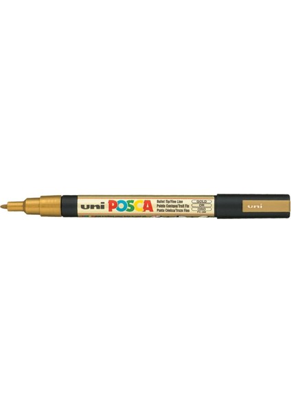 Posca Marker Pc-3m Fine 0.9-1.3 mm Gold
