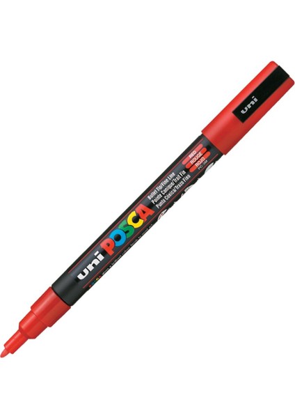 Posca Marker Pc-3m Fine 0.9-1.3 mm Red