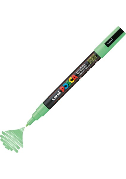 Posca Marker Pc-3m Fine 0.9-1.3 mm Light Green