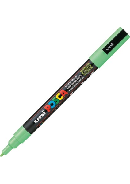 Posca Marker Pc-3m Fine 0.9-1.3 mm Light Green