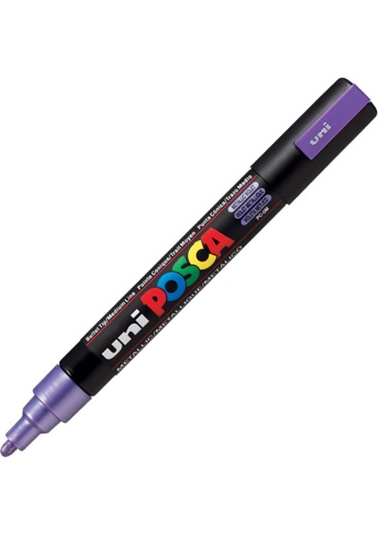 Posca Marker Pc-5m Medium 1.8-2.5 mm Metallic Violet
