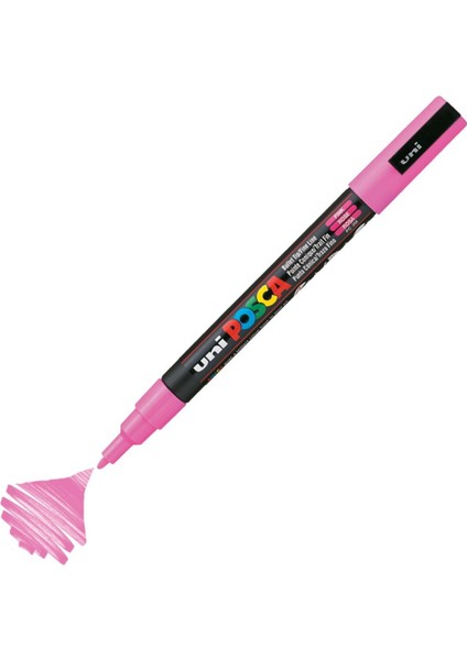 Posca Marker Pc-3m Fine 0.9-1.3 mm Pink