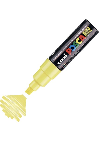 Posca Marker Pc-8k Bold 8.0 mm Yellow
