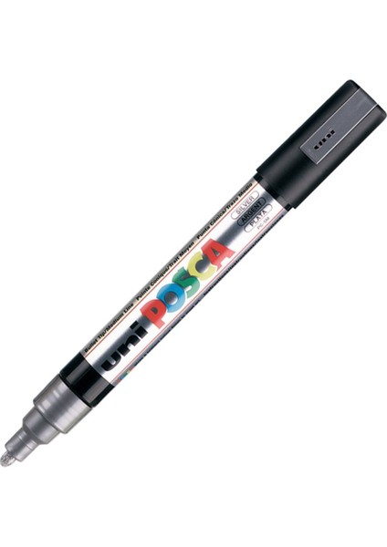 Posca Marker Pc-5m Medium 1.8-2.5 mm Silver
