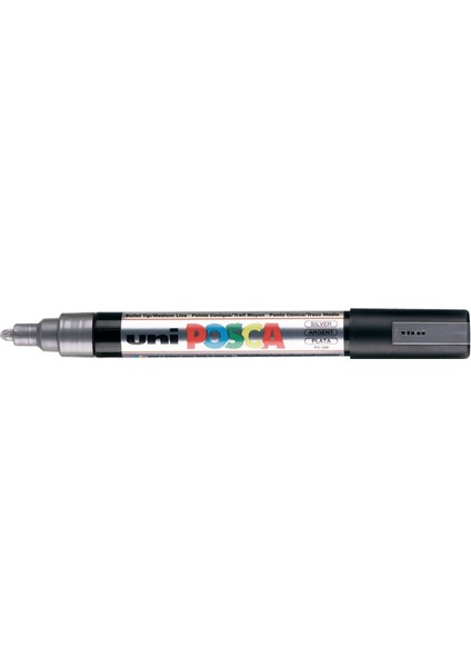 Posca Marker Pc-5m Medium 1.8-2.5 mm Silver