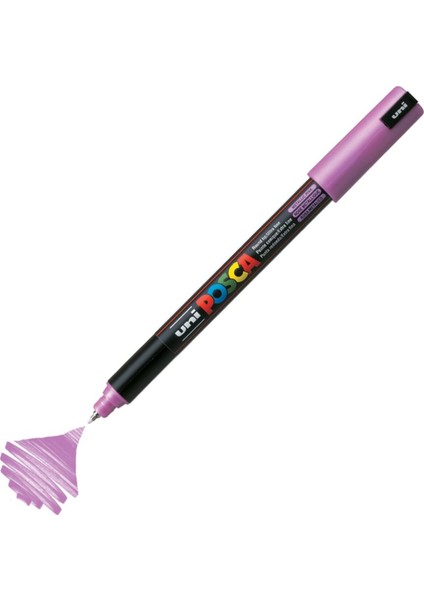 Posca Marker Pc-1mr Ultra Fine 0.7mm Metallic Pink
