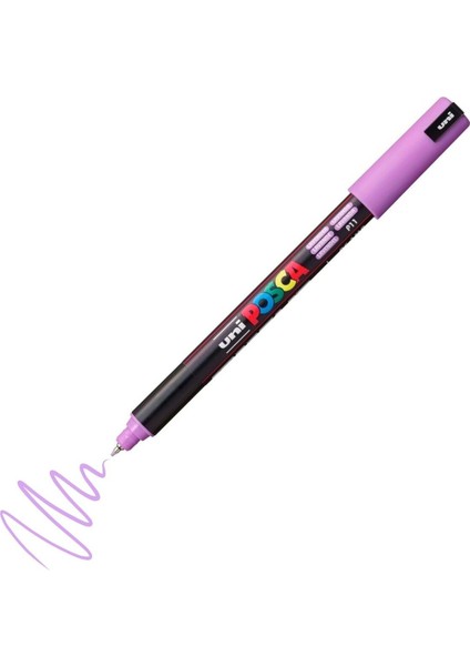 Posca Marker Pc-1mr Ultra Fine 0.7mm Lavender