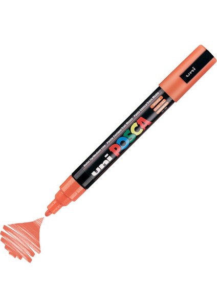 Posca Marker Pc-5m Medium 1.8-2.5 mm Orange