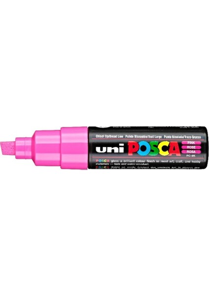 Posca Marker Pc-8k Bold 8.0 mm Pink