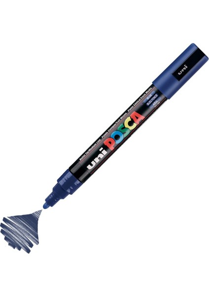 Posca Marker Pc-5m Medium 1.8-2.5 mm Blue