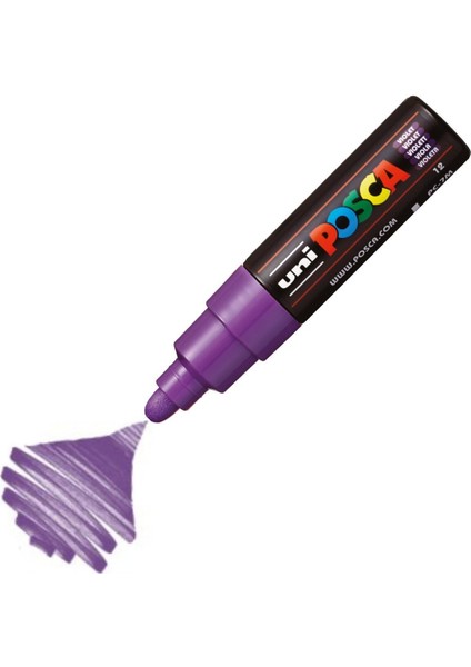 Posca Marker Pc-7m Bold 4.5-5.5 mm Violet