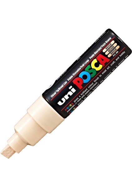 Posca Marker Pc-8k Bold 8.0 mm Beige