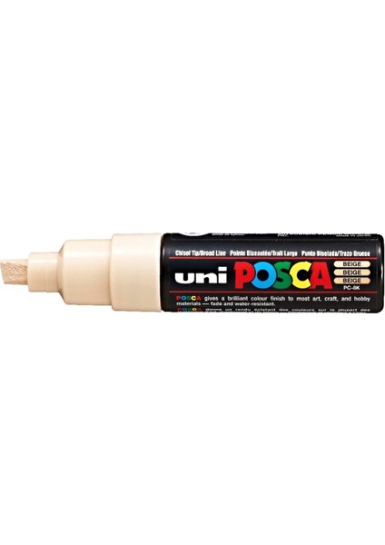 Posca Marker Pc-8k Bold 8.0 mm Beige