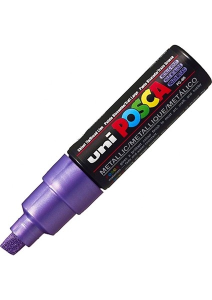 Posca Marker Pc-8k Bold 8.0 mm Metallic Violet