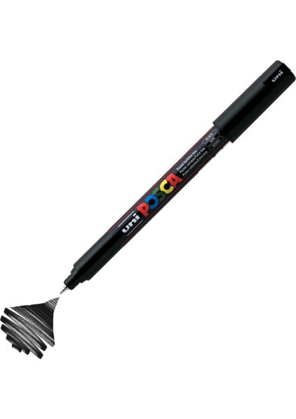 Posca Marker Pc-1mr Ultra Fine 0.7mm Black