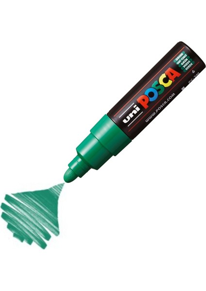 Posca Marker Pc-7m Bold 4.5-5.5 mm Green