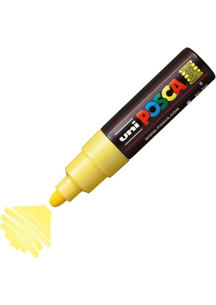 Posca Marker Pc-7m Bold 4.5-5.5 mm Yellow