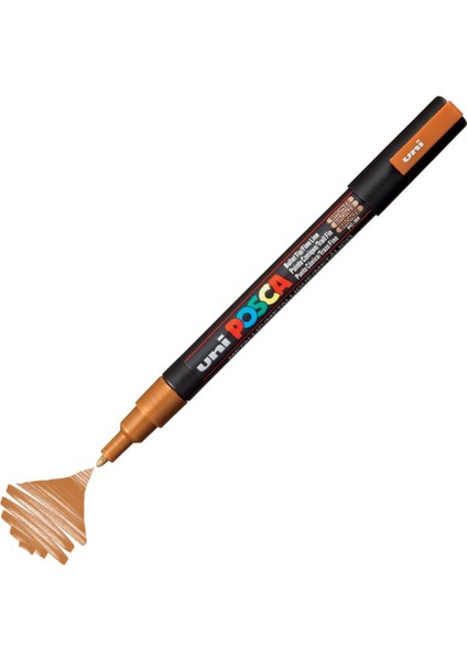 Posca Marker Pc-3m Fine 0.9-1.3 mm Bronz