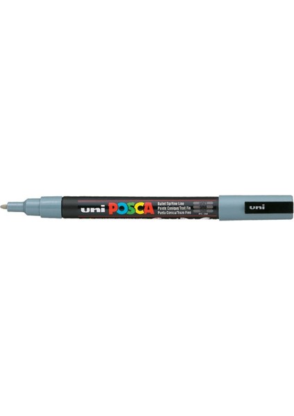 Posca Marker Pc-3m Fine 0.9-1.3 mm Grey
