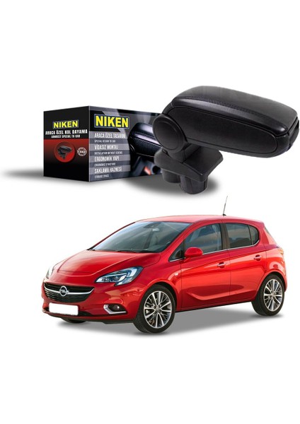 Opel Corsa E Kol Dayama Kolçak Vidasız Orta Konsol Niken 2014+