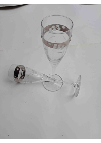 Yasar Kristal Ayaklı Bardak
