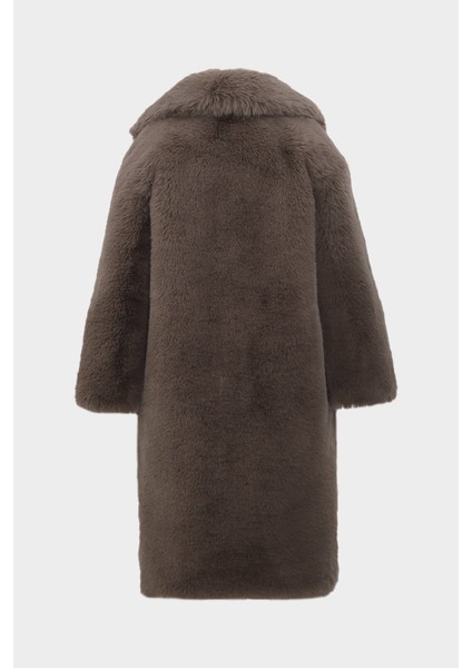 Açelyaokcu Uzun Tüylü Kadın Rex Kürk Kaban fiyatları