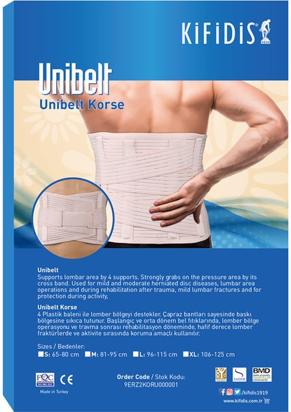 Hafif Unibelt Korse fiyatları