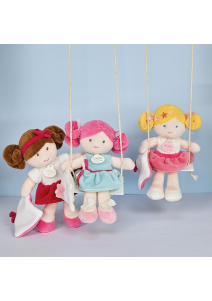 Jolıjou Pembe Jolijou Salıncaklı Bebek - Miss Louison / 21CM
