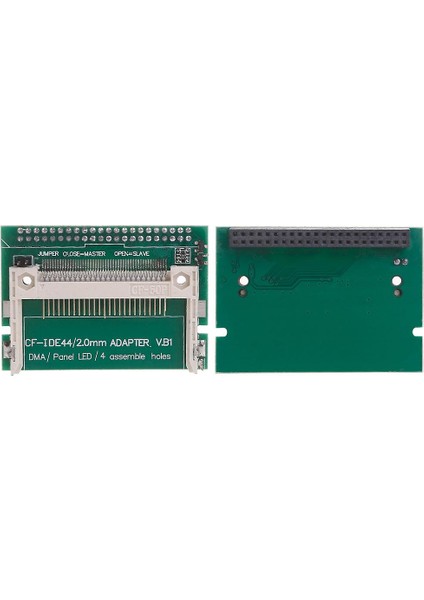 Compact Flash 2.5'' Ide Çevirici Cf 2.5'' Doksan Derece Dişi Ide Çevirici Compact Flash Dişi 44 Pin Çevirici