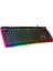 SHINE K14 Siyah USB RGB Backlight Membrane Gaming Oyuncu Klavye 1