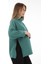 MYRA4281 Fermuarlı Hamile Sweatshirt -Yeşil 1