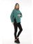 MYRA4281 Fermuarlı Hamile Sweatshirt -Yeşil 3