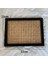 BK-32X23CM Stili Kore Ins Ahşap Rattan Sehpa Tepsi Modern Sadelik Oturma Odası Masaüstü Çay Bardağı Şarap Seti Depolama Tepsisi Ev Dekorasyon (Yurt Dışından) 1