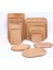 Oval 22X13CM Tarzı Kayın Masif Ahşap Saklama Tepsileri Dekoratif Tatlı Meyve Ekmek Ahşap Yemekleri Dikdörtgen Yuvarlak Tabağı Çay Tepsisi Plaka Sofra (Yurt Dışından) 3
