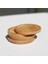 10CM Tarzı Bambu Macetas Ekici Bitki Tabağı Kaktüs Bitki Pot Tepsi Modern Seramik Saksı Için Yuvarlak Bitki Pot Tepsi (Yurt Dışından) 4