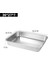 36X27X7CM Stili Paslanmaz Çelik Yemek Tepsileri Dikdörtgen Meyve Sebze Saklama Tavaları Kek Ekmek Bisküvi Bulaşık Bakeware Mutfak Pişirme Tabakları (Yurt Dışından) 1