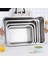 36X27X7CM Stili Paslanmaz Çelik Yemek Tepsileri Dikdörtgen Meyve Sebze Saklama Tavaları Kek Ekmek Bisküvi Bulaşık Bakeware Mutfak Pişirme Tabakları (Yurt Dışından) 2