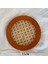 RD-15CM Stili Kore Ins Ahşap Rattan Sehpa Tepsi Modern Sadelik Oturma Odası Masaüstü Çay Bardağı Şarap Seti Depolama Tepsisi Ev Dekorasyon (Yurt Dışından) 1