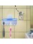 6 Raflar Vantuz Toz Geçirmez Diş Fırçası Tutucu Banyo Duvar Depolama Kanca Mutfak Duvar Standı Davlumbazlar Diş Fırçası Organizatör (Yurt Dışından) 1