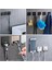 Baysilver 1 Adet Tarzı Unch Ücretsiz Tıraş Bıçağı Tutucu Erkekler Tıraş Makinesi Depolama Kancası Duvar Rafı Banyo Jilet Rafı Duvar Mutfak Aksesuarları (Yurt Dışından) 2